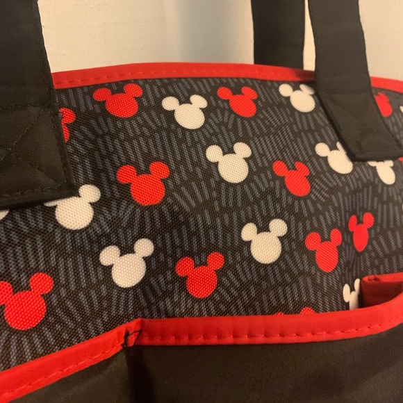 Disney Bay Diaper bag Mickey Mouse red black white gray - Picture 8 of 11